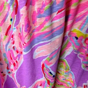 Lilly Pulitzer Pink and Purple Blouse